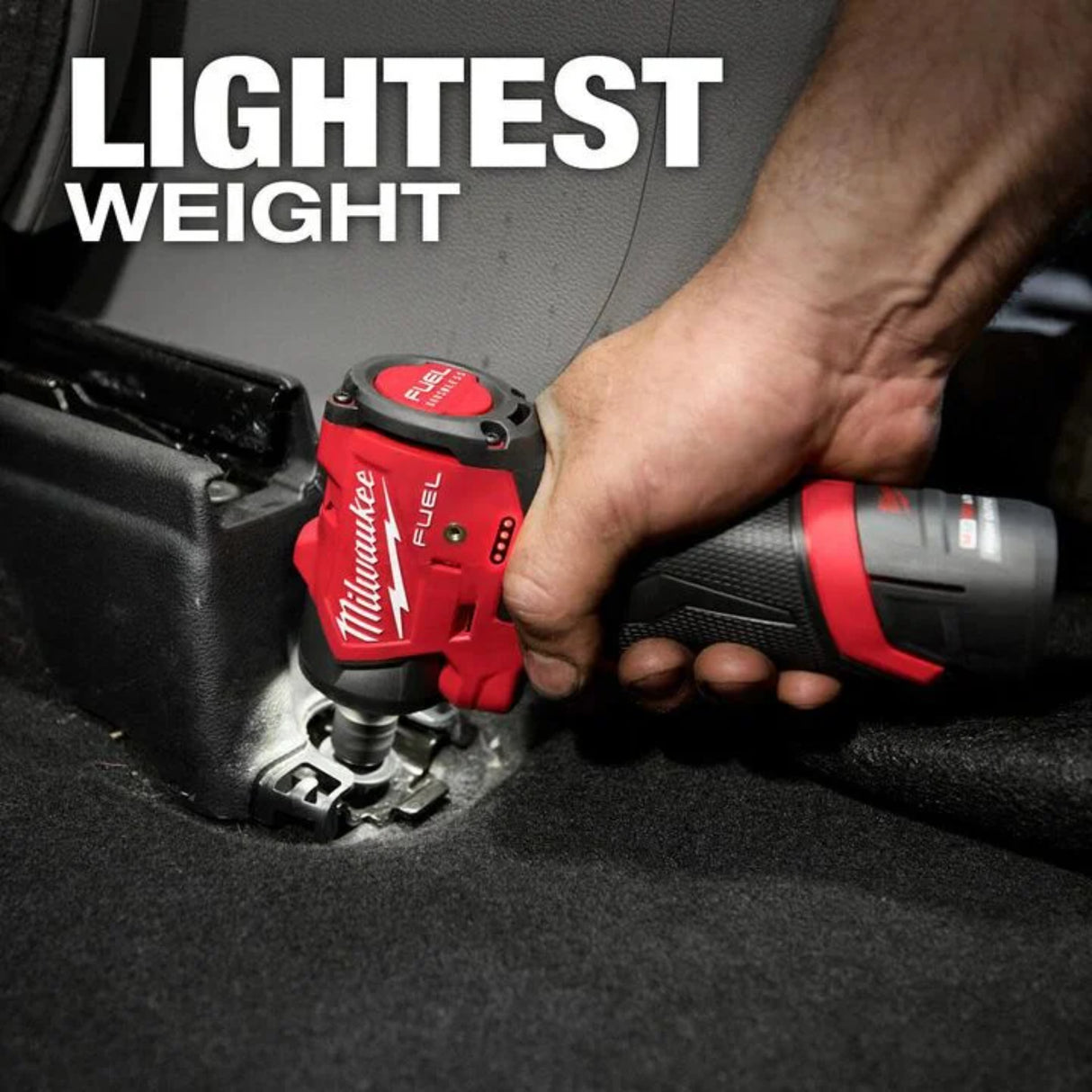 Milwaukee M12 FUEL 1/4 Inch Subcompact Impact Wrench with Friction Ring (Bare Tool)