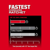 Milwaukee M12 FUEL 1/4inch Extended Reach High Speed Ratchet (Bare Tool)