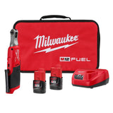 Milwaukee M12 FUEL 1/4inch High Speed Ratchet Kit