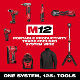 Milwaukee M12 FUEL 1/4inch High Speed Ratchet Kit