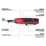 Milwaukee M12 FUEL 1/4inch High Speed Ratchet Kit