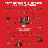 Milwaukee M12 FUEL 2SPD Screwdriver Kit