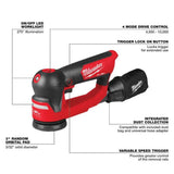 Milwaukee M12 FUEL 3 Inch Random Orbital Detail Sander (Bare Tool)