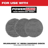 Milwaukee M12 FUEL 3 Inch Random Orbital Detail Sander (Bare Tool)