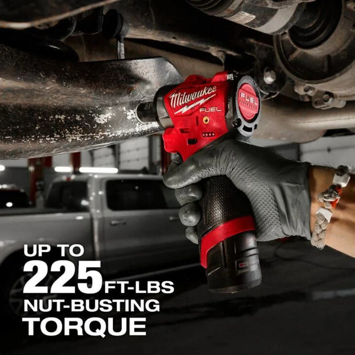 Milwaukee M12 FUEL 3/8 Inch Subcompact Impact Wrench with Friction Ring Kit