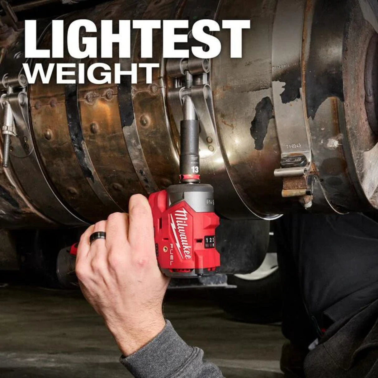 Milwaukee M12 FUEL 3/8 Inch Subcompact Impact Wrench with Friction Ring Kit