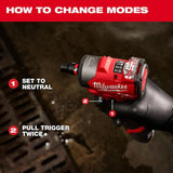 Milwaukee M12 FUEL 3/8 Inch Subcompact Impact Wrench with Friction Ring Kit