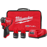 Milwaukee M12 FUEL 3/8 Inch Subcompact Impact Wrench with Friction Ring Kit