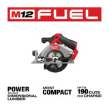 Milwaukee M12 FUEL 5-3/8 Inch Circular Saw (Bare Tool)