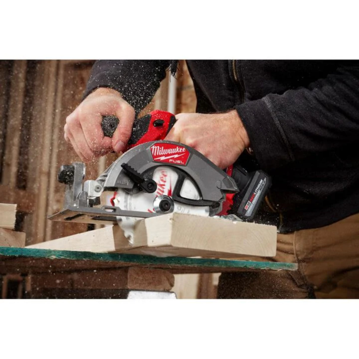 Milwaukee M12 FUEL 5-3/8 Inch Circular Saw Kit