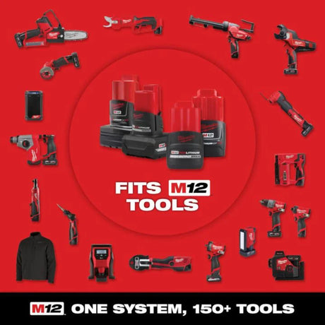 Milwaukee M12 FUEL 6 Inch Random Orbital Sander, 3/16 Inch (Bare Tool)