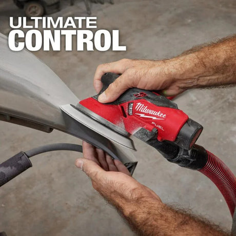 Milwaukee M12 FUEL 6 Inch Random Orbital Sander, 3/32 Inch (Bare Tool)