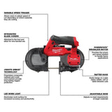 Milwaukee M12 FUEL Compact Band Saw (Bare Tool)