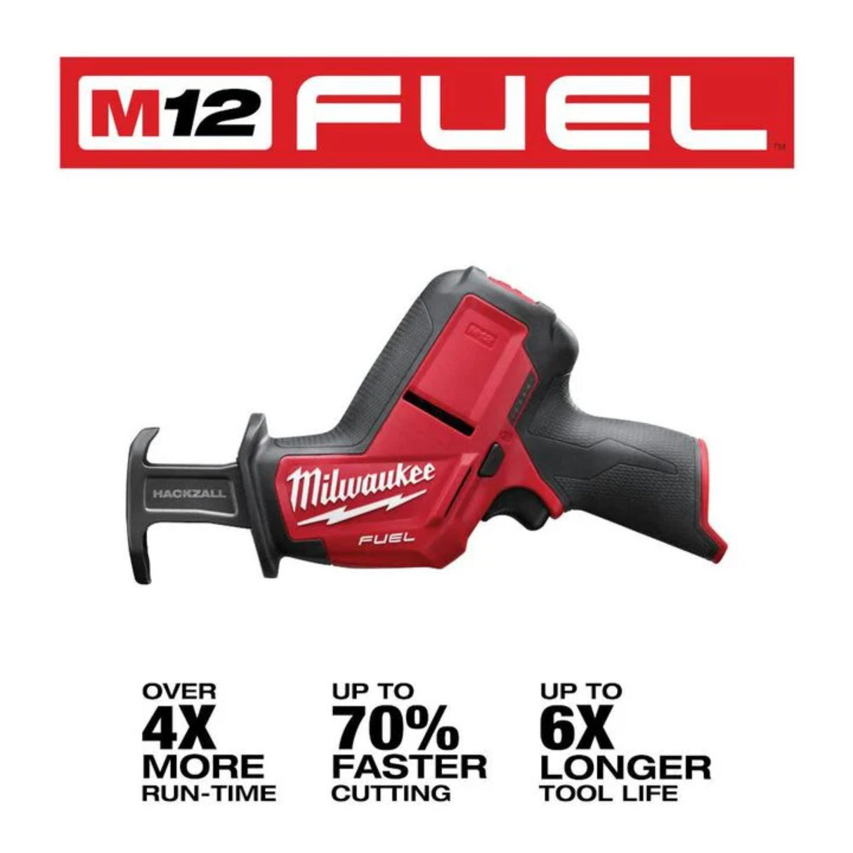 Milwaukee M12 FUEL HACKZALL Reciprocating Saw (Bare Tool)