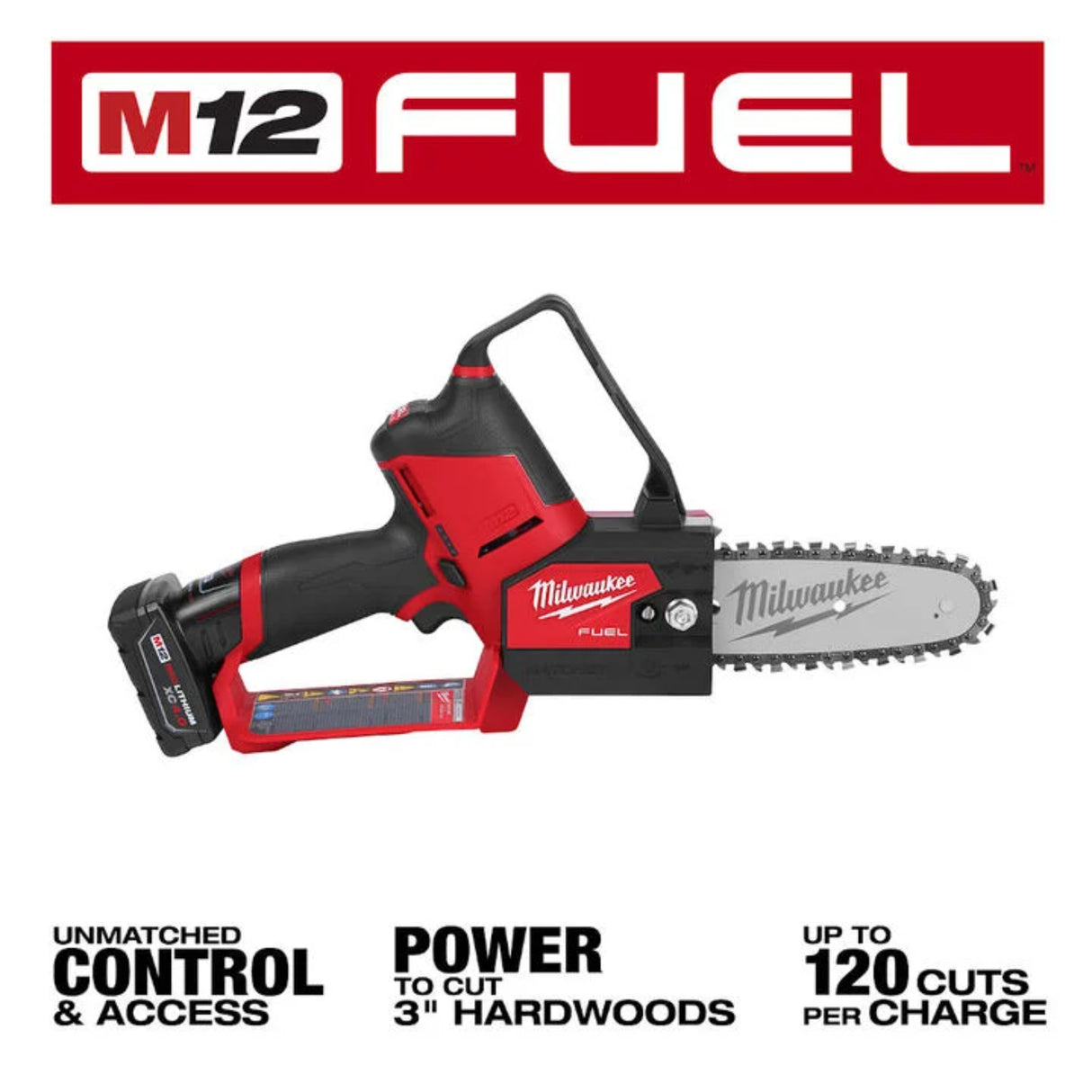 Milwaukee M12 FUEL HATCHET 6 In. Pruning Saw Kit