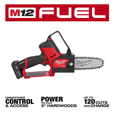 Milwaukee M12 FUEL HATCHET 6 In. Pruning Saw Kit