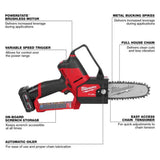 Milwaukee M12 FUEL HATCHET 6 In. Pruning Saw Kit