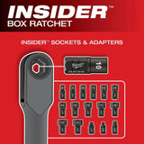 Milwaukee M12 FUEL INSIDER Extended Reach Box Ratchet (Bare Tool)