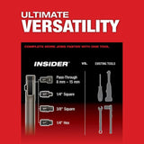 Milwaukee M12 FUEL INSIDER Extended Reach Box Ratchet Kit
