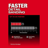 Milwaukee M12 FUEL Orbital Detail Sander (Bare Tool)
