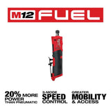 Milwaukee M12 FUEL Straight Die Grinder (Bare Tool)
