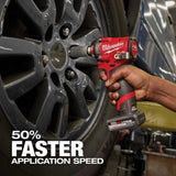 Milwaukee M12 FUEL Stubby 1/2 Inch Impact Wrench Kit