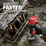 Milwaukee M12 FUEL Stubby 3/8 Inch Impact Wrench Kit