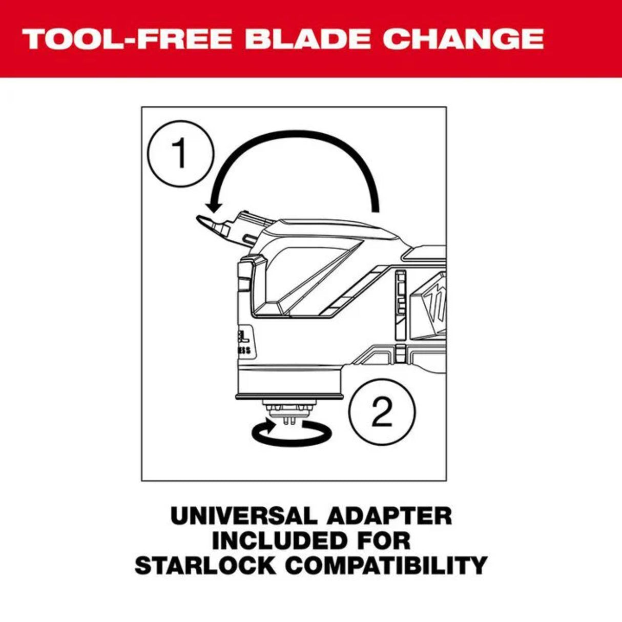 Milwaukee M12 FUELOscillating Multi-Tool Kit