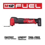 Milwaukee M12 FUELOscillating Multi-Tool Kit