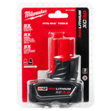 Milwaukee M12 REDLITHIUM XC 12V 3Ah Lithium Ion Power Tool Battery Pack with Fuel Indicator