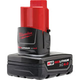 Milwaukee M12 REDLITHIUM XC 12V 4Ah Lithium Ion Power Tool Battery Pack