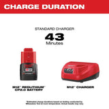 Milwaukee M12 REDLITHIUM XC4.0 Starter Kit