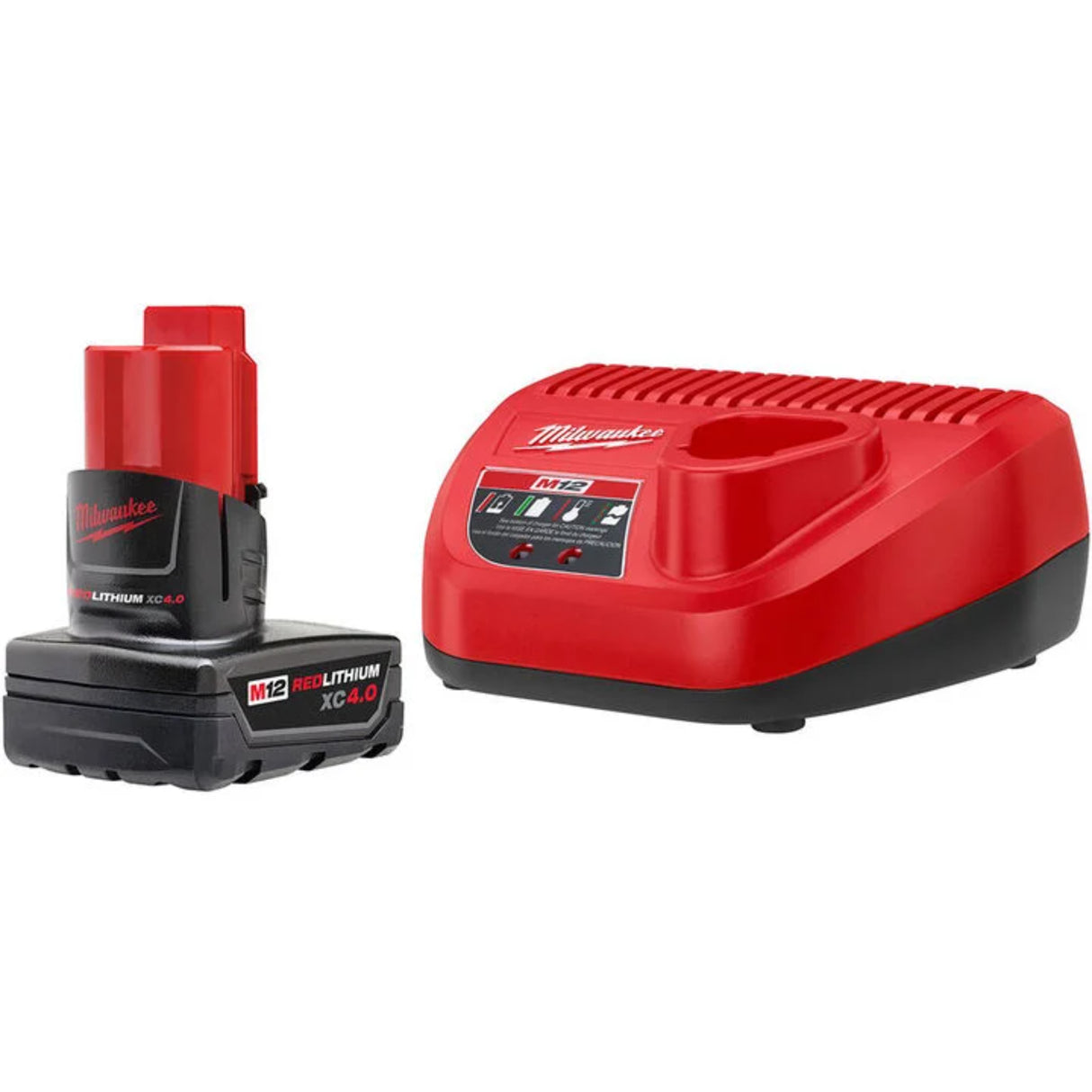 Milwaukee M12 REDLITHIUM XC4.0 Starter Kit
