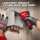 Milwaukee M12 Subcompact Brushless 1/4 Inch Hex Impact Driver Kit