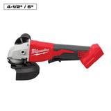 Milwaukee M18 Brushless 4-1/2 Inch / 5 Inch Cut-Off Grinder, Paddle Switch (Bare Tool)