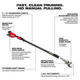 Milwaukee M18 Brushless Telescoping Pole Pruning Shears Kit
