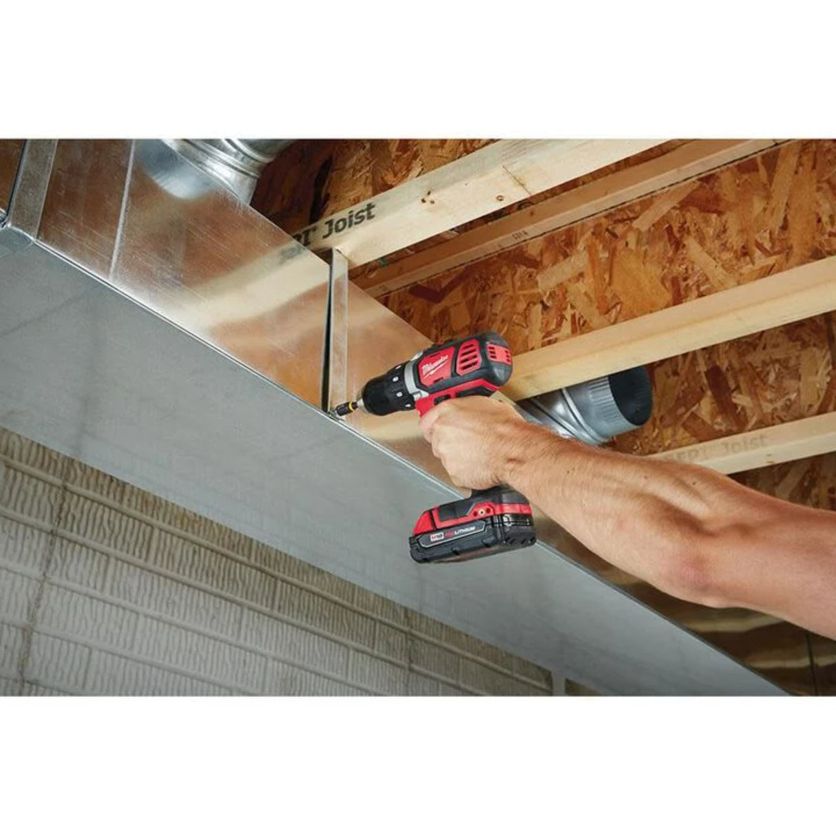 Milwaukee M18 Compact 1/2 In. Drill Driver Kit with Compact Batteries