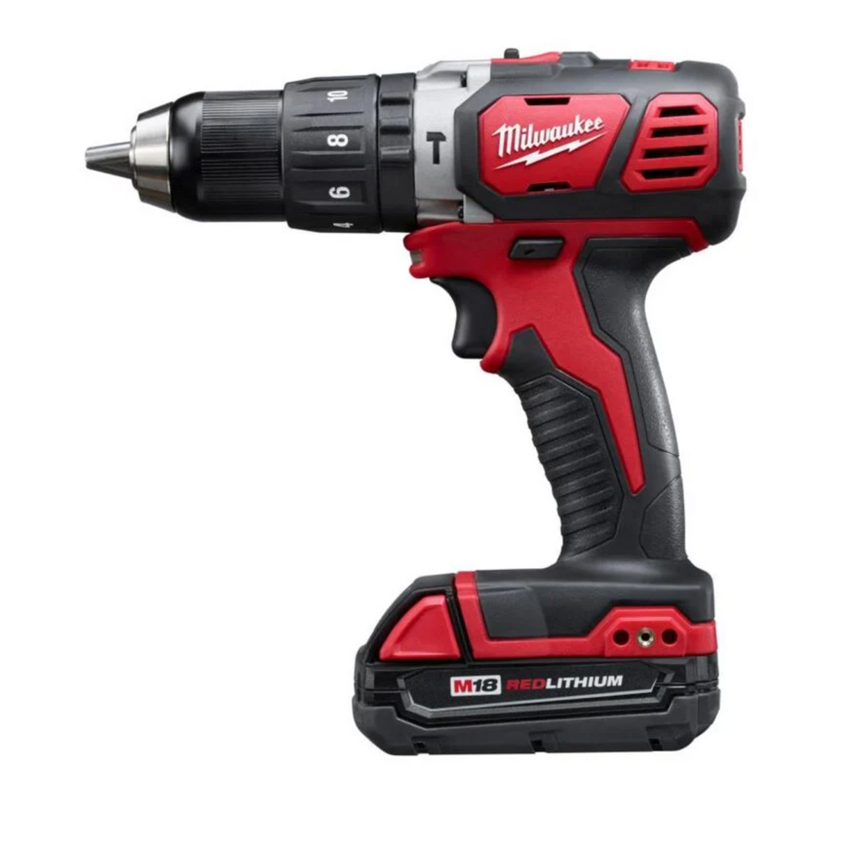 Milwaukee M18 Compact 1/2 in. Hammer Drill/Driver Kit with Compact Batteries