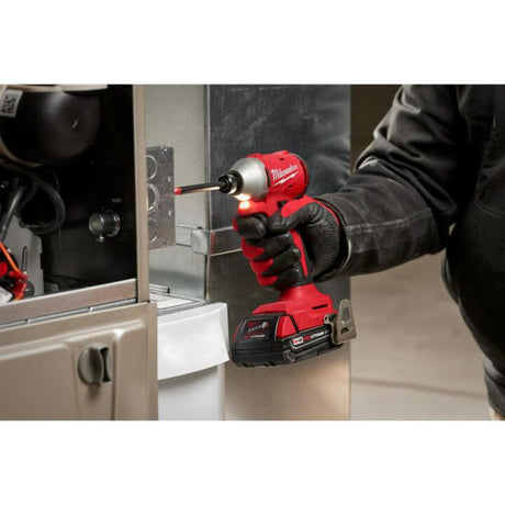 Milwaukee M18 Compact 1/4 Inch Hex Impact Driver Kit
