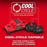 Milwaukee M18 Dual Bay Simultaneous Super Charger with 4 Point Mounting