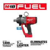 Milwaukee M18 FUEL 1 in High Torque Impact Wrench with ONE-KEY (Bare Tool)