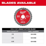 Milwaukee M18 FUEL #10 1-1/4 Inch Rebar Cutter (Bare Tool)