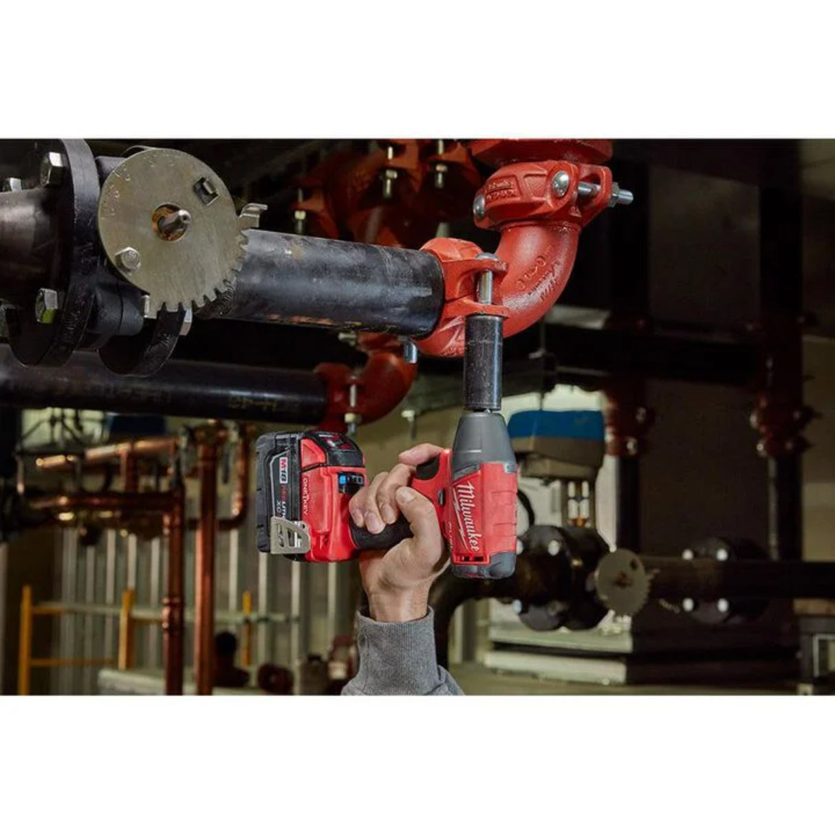Milwaukee M18 FUEL 1/2 In. Compact Impact Wrench with Friction Ring with ONE-KEY (Bare Tool)
