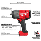 Milwaukee M18 FUEL 1/2 in High Torque Impact Wrench with Friction Ring (Bare Tool)