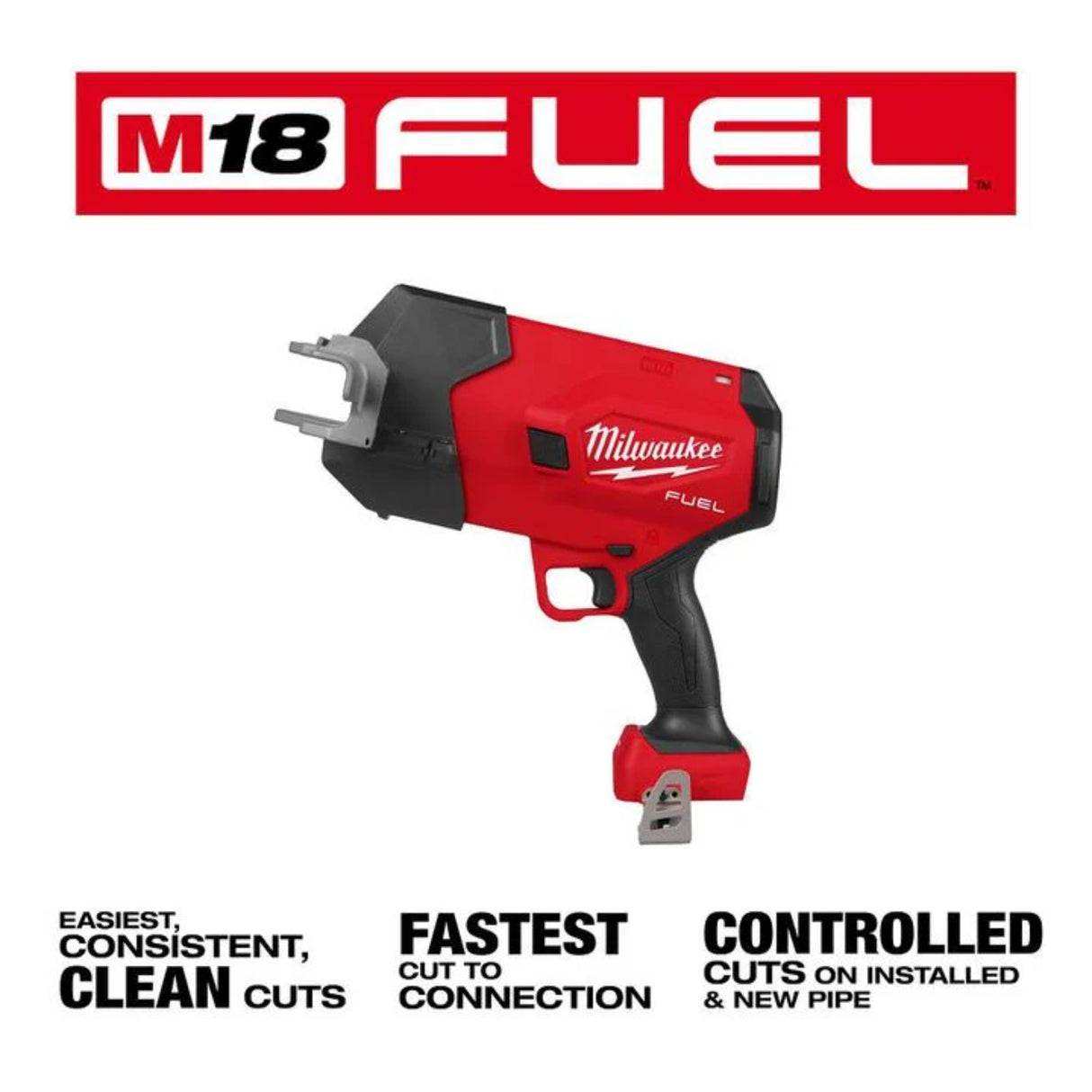 Milwaukee M18 FUEL 1/2 Inch - 1 Inch Steel Pipe Cutter (Bare Tool)