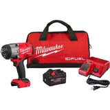 Milwaukee M18 FUEL 1/2in High Torque Impact Wrench with Friction Ring REDLITHIUM FORGE Kit