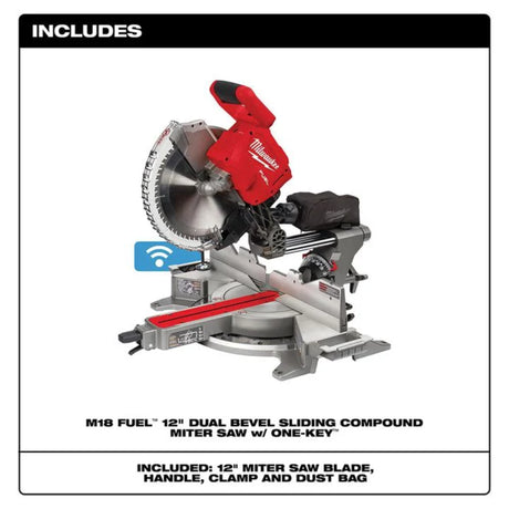 Milwaukee M18 FUEL 12inch Dual Bevel Sliding Compound Miter Saw (Bare Tool)