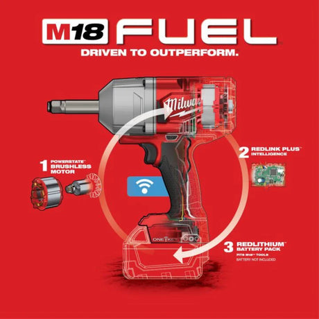 Milwaukee M18 FUEL 1/2inch Torque Impact Wrench (Bare Tool)