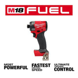 Milwaukee M18 FUEL 1/4inch Hex Impact Driver (Bare Tool)