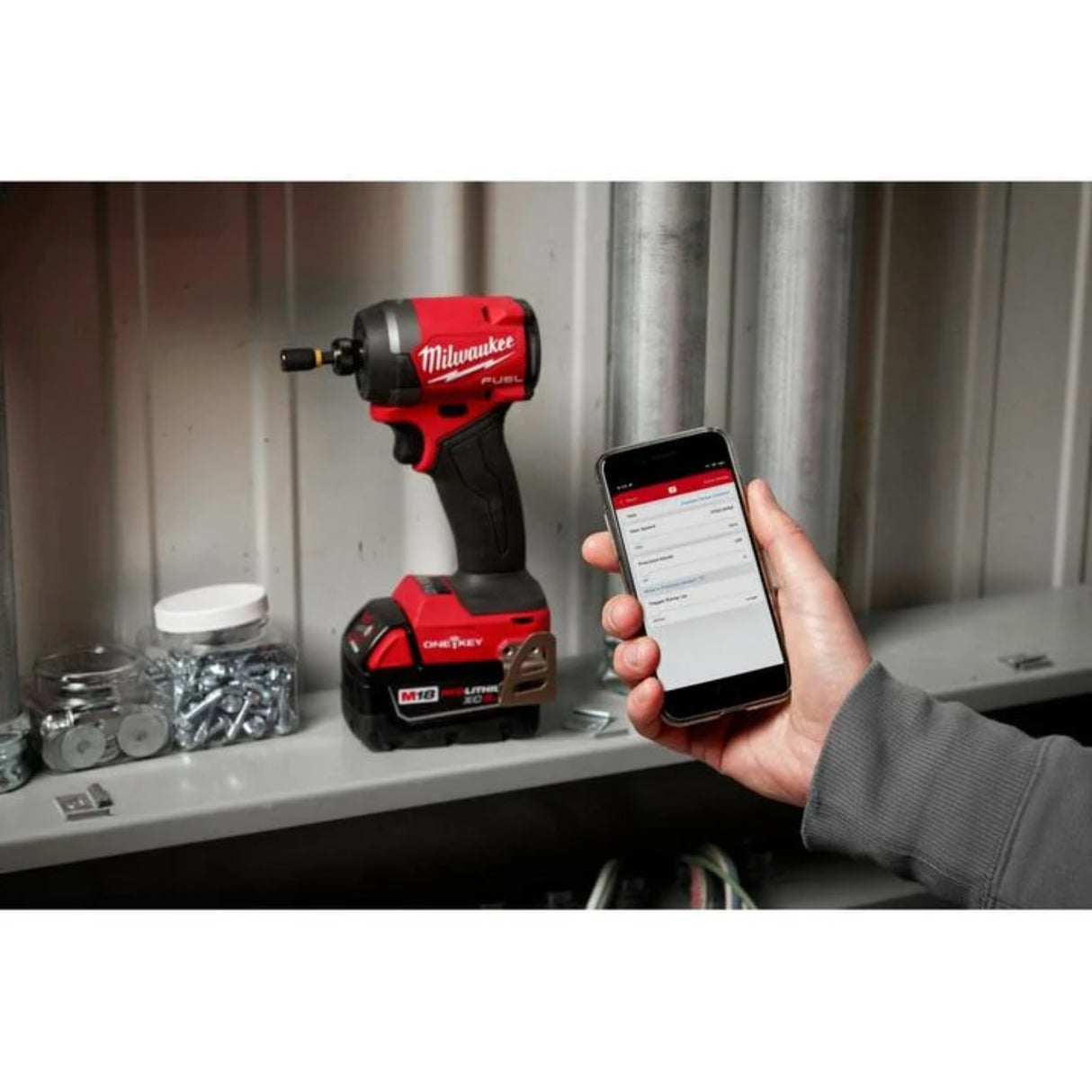 Milwaukee M18 FUEL 1/4inch Hex Impact Driver with ONE-KEY (Bare Tool)